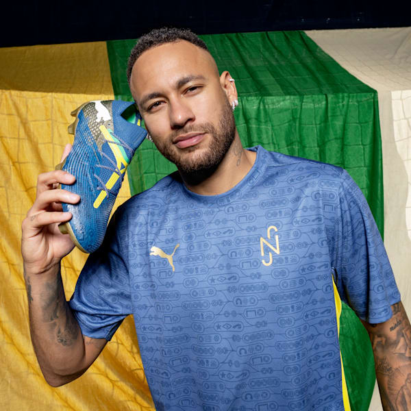 Jersey Hombre Neymar JR "BNA", Blue Horizon-Pelé Yellow, extralarge